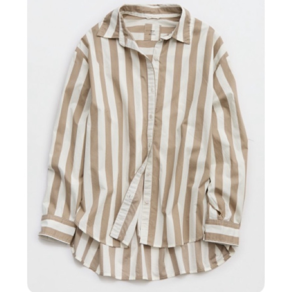 Aerie Good Day Btn Down Shirt